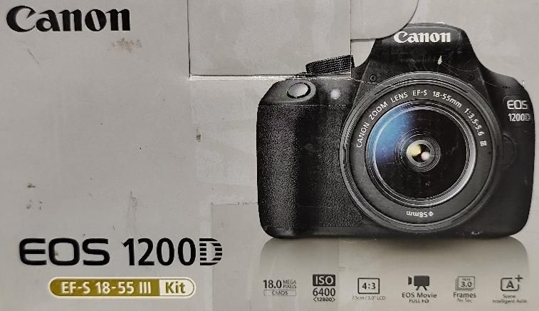 دوربین کنون canin 1200D|دوربین عکاسی و فیلم‌برداری|شیراز, شهرک فرزانگان|دیوار