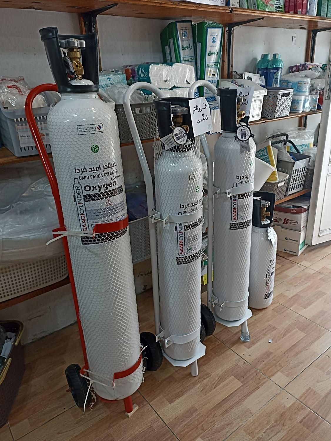 کپسول (سیلندر) اکسیژن|آرایشی، بهداشتی، درمانی|بندر انزلی, پاسداران|دیوار