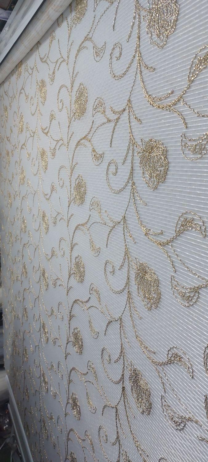 پرده دومکانیزم طرح گلدوزی و vip|پرده، رانر، رومیزی|تهران, زعفرانیه|دیوار