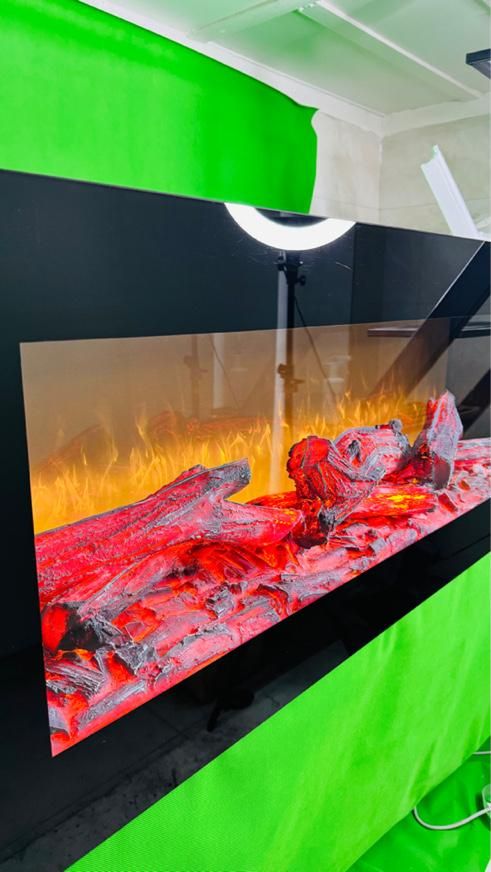 شومینه برقی الیسان مدلlo|بخاری، هیتر، شومینه|رشت, بلوار گیلان|دیوار