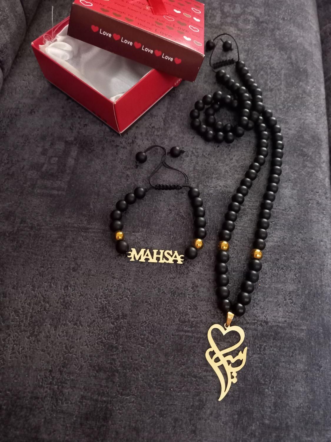 گردنبنددستبند اسم دخترانه زنانه هدیه روز زن و مادر|بدلیجات|اصفهان, عسگریه|دیوار