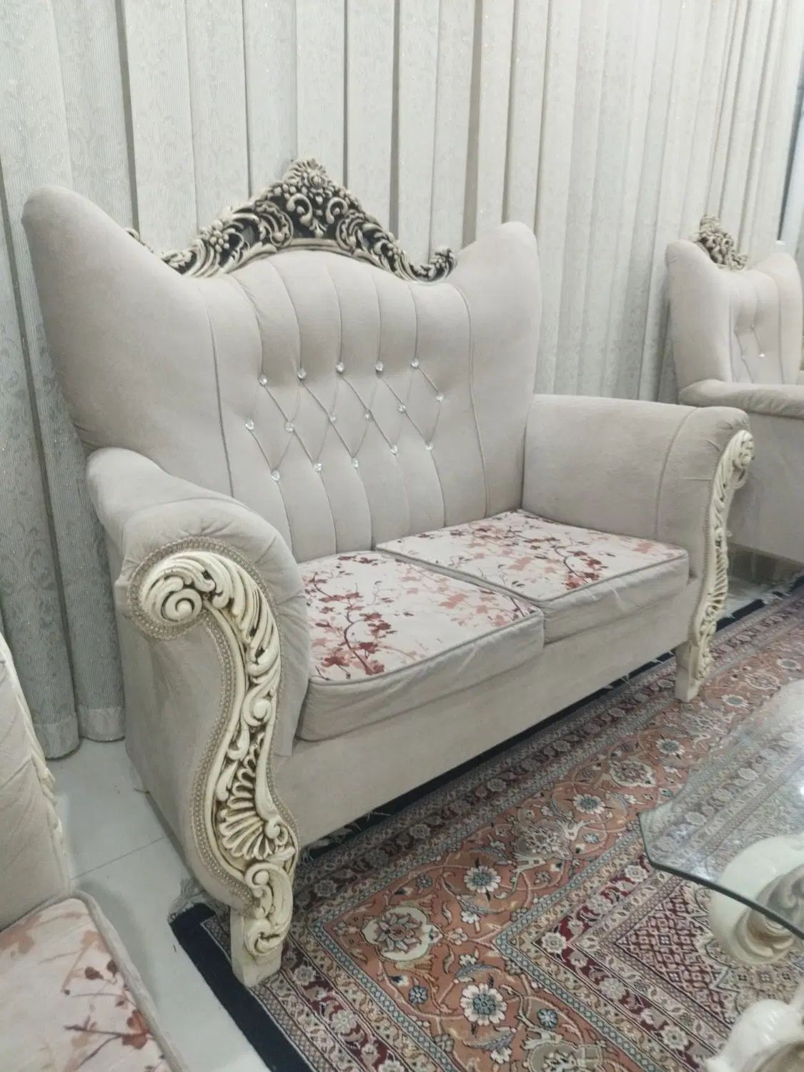 مبل و میز ناهار خوری..|مبلمان خانگی و میز عسلی|کرج, شهرک جهان‌نما|دیوار
