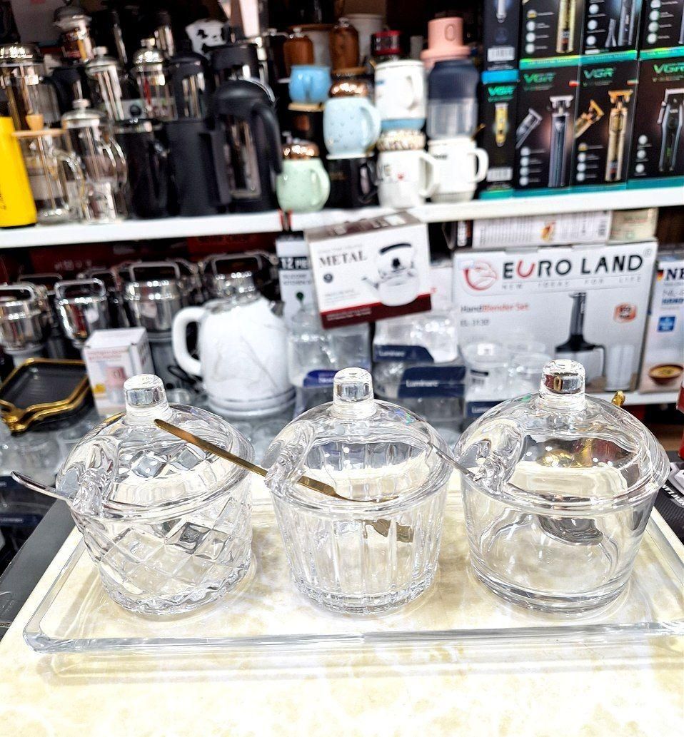 قهوه دان کریستال جدید*لوازم خانگی قاسمی نژاد|ظروف سرو و پذیرایی|سیرجان, |دیوار