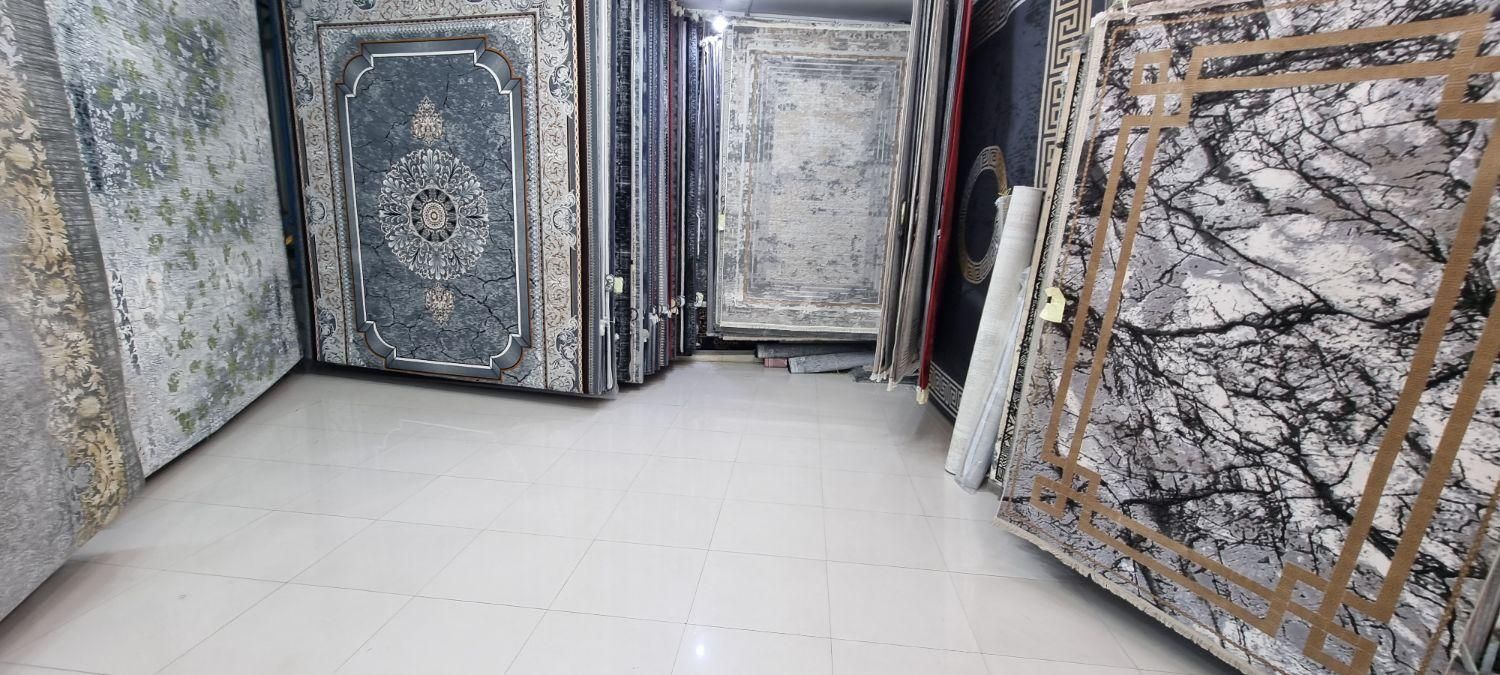 فرش خاکستری توسی ، خاکستری سبز ، خاکستری قرمز|فرش|مشهد, هدایت|دیوار