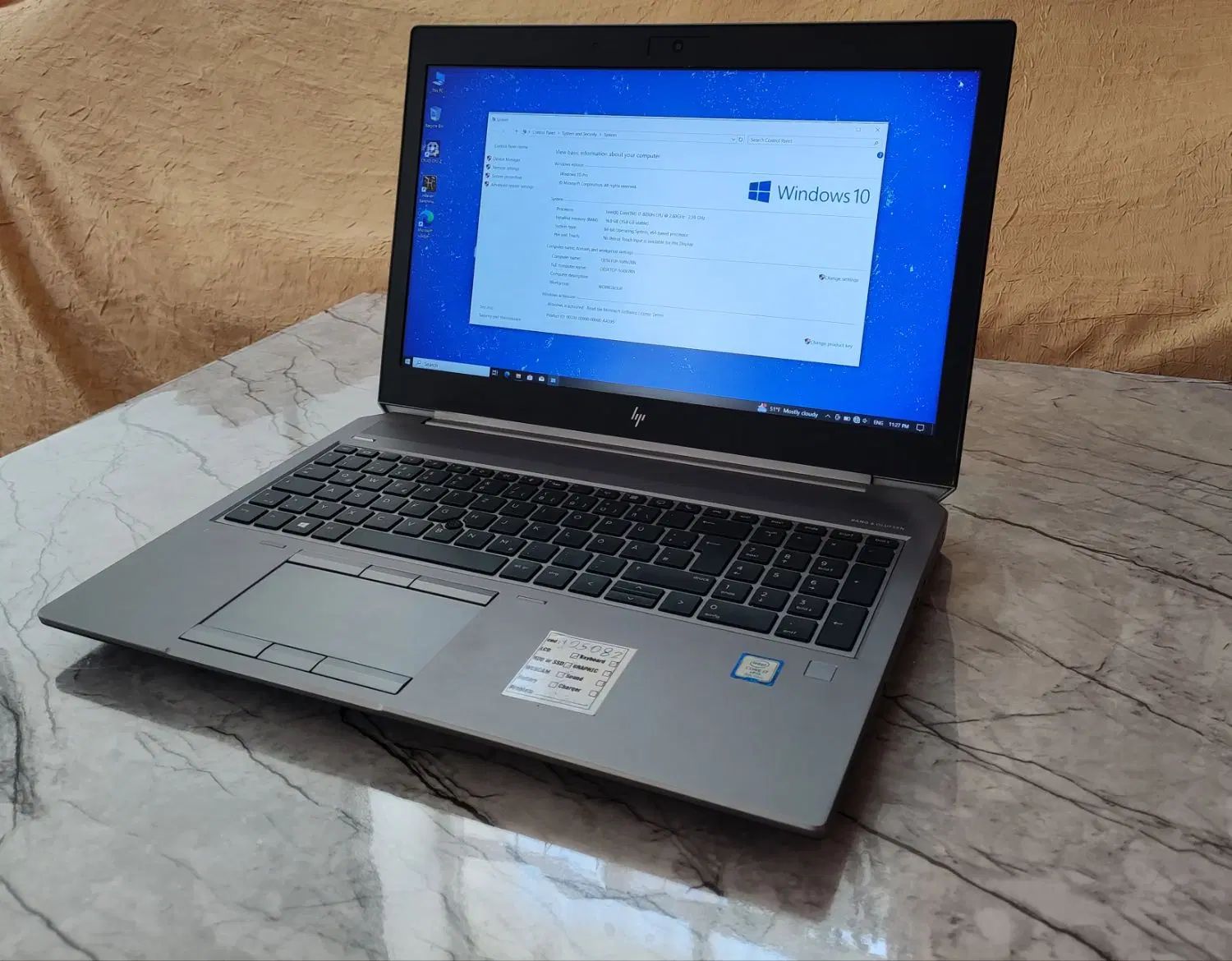 لپ تاپ hp zbook studio g5|رایانه همراه|اصفهان, بهارستان|دیوار