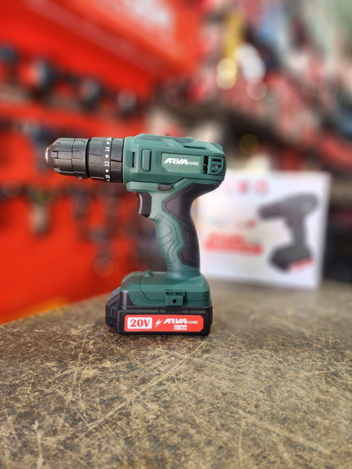 دریل شارژی‌چکشی ۲۰ ولت‌آروا|ماشین‌آلات صنعتی|ایلام, |دیوار