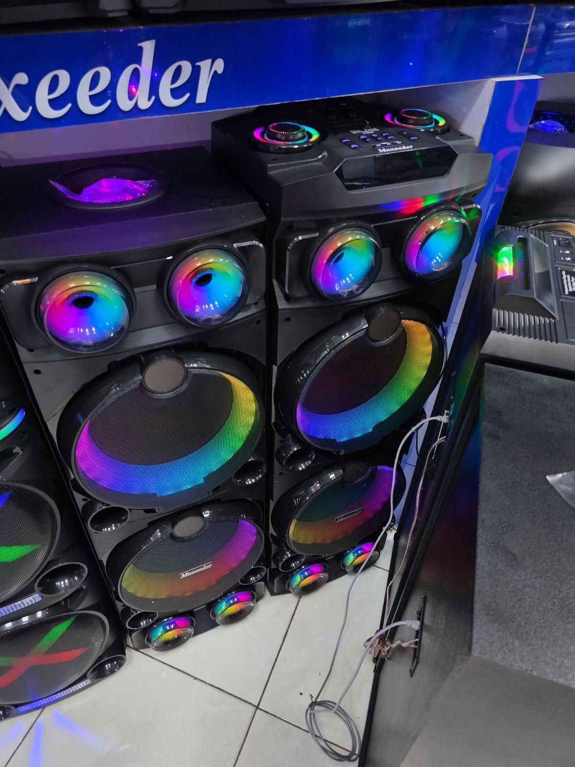 اسپیکر باند سیستم صوتی مکسیدر ۱۲۰۵ شرایط ۱۰ ماهه|سیستم صوتی خانگی|تبریز, |دیوار