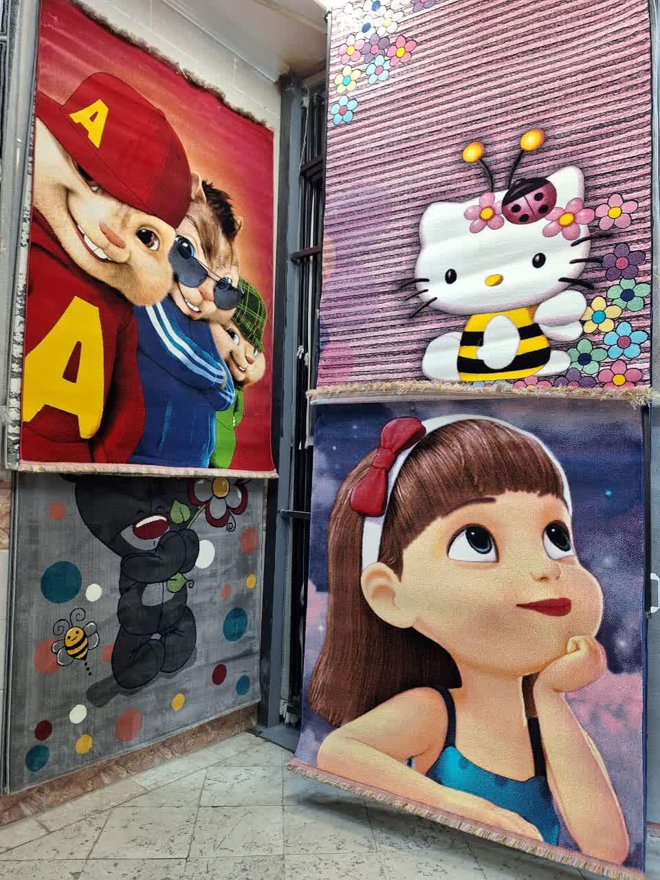 فرش قالیچه پناه عروسکی و کلارسیک نگارین|فرش|مشهد, امیر|دیوار