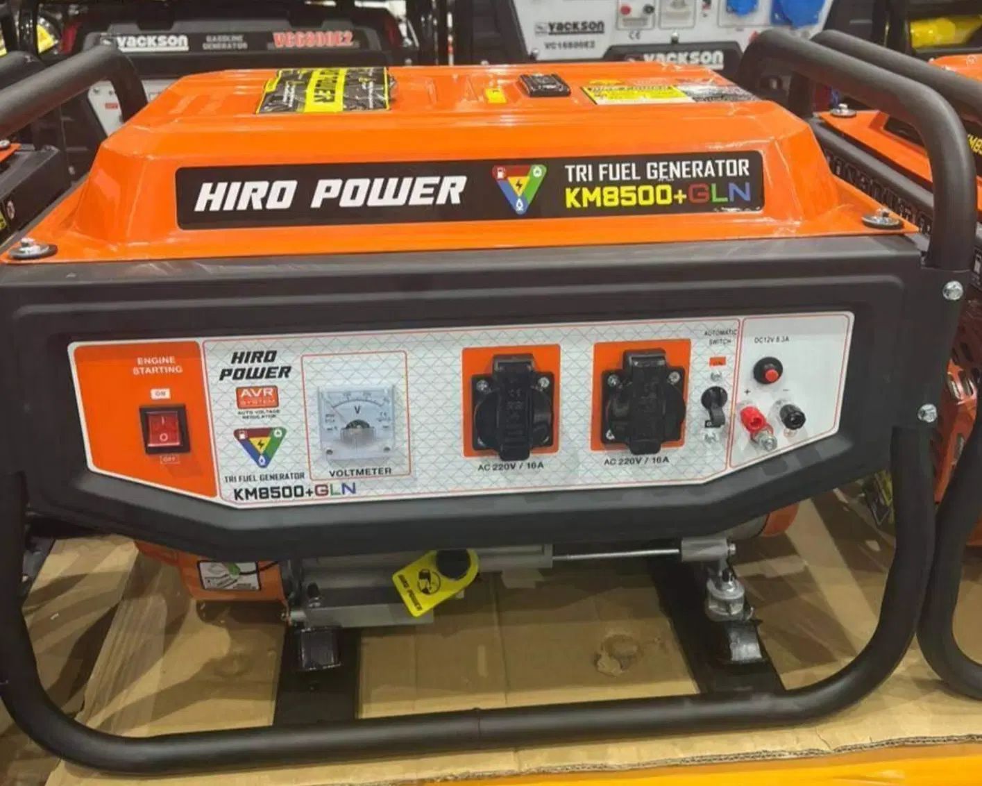 موتور برق هیروپاور 3500W (موتوربرق سه‌گانه‌سوز3.5)|ماشین‌آلات صنعتی|تهران, جمهوری|دیوار
