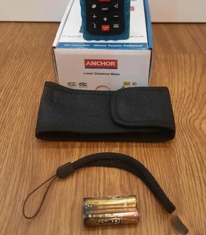 متر لیزری  شیب زن 80 متری آنکور مدل TM80|ابزارآلات|نسیم‌شهر, |دیوار