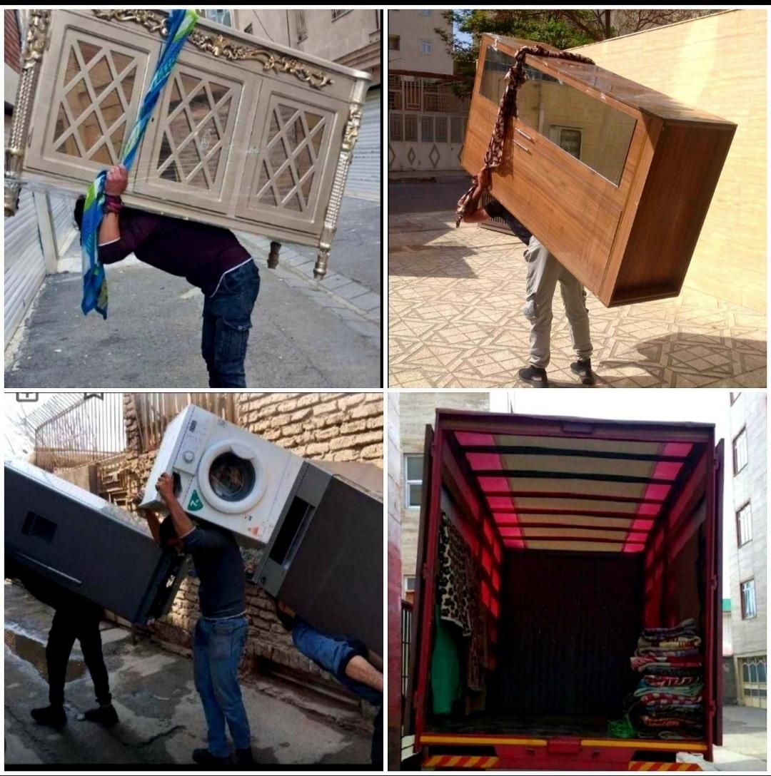 اسباب کشی تخصصی و100درصد تضمینی با کارگر و ماشین|خدمات حمل و نقل|آباده, |دیوار