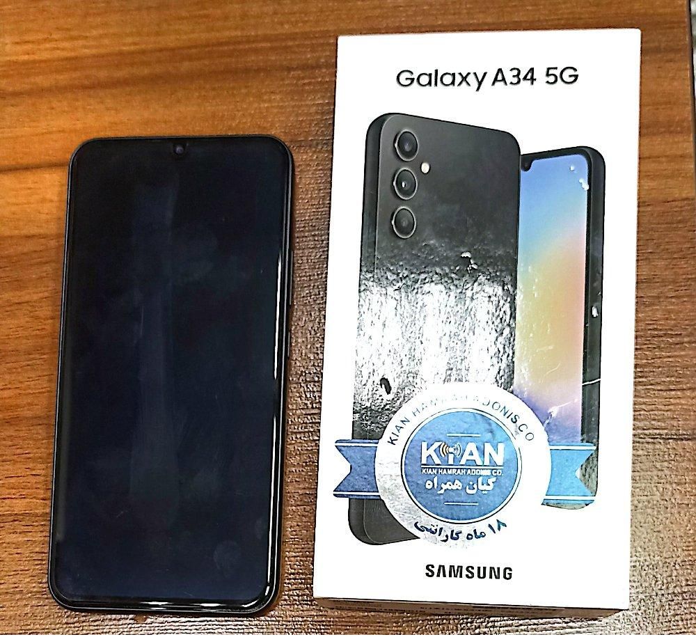 سامسونگ Galaxy A34 ۱۲۸ گیگابایت|موبایل|تهران, فردوسی|دیوار