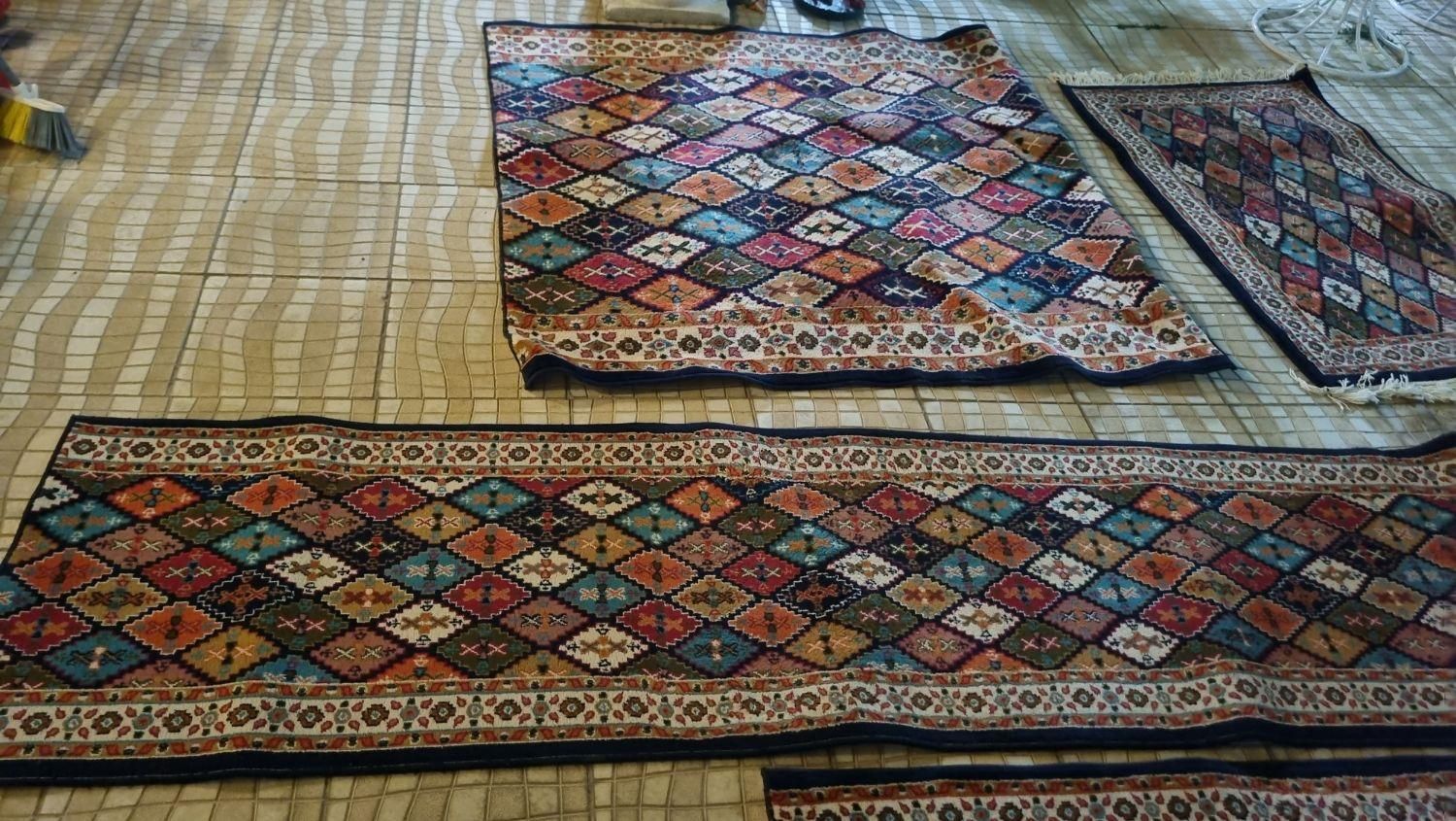 چندعدد کناره تمیز وبدون ایرادوشسته شده درتکاب|فرش|شاهین دژ, |دیوار