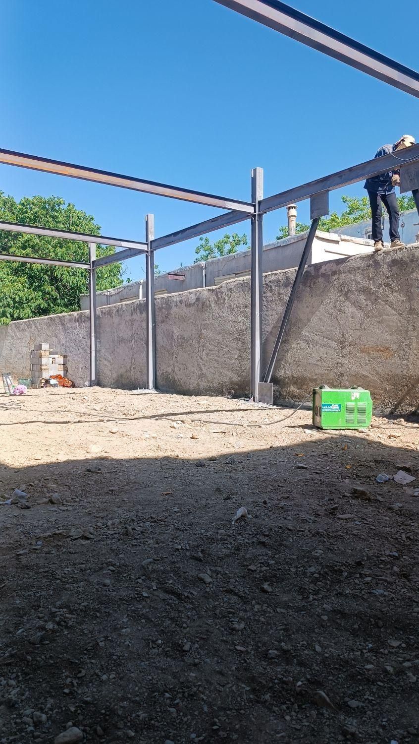 اجرا اسکلت .سقف. تاسیسات .جوشکاری|خدمات پیشه و مهارت|الیگودرز, |دیوار