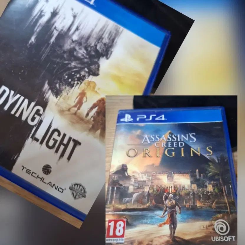 دیسک assassins creed و dyinglight|کنسول، بازی ویدئویی و آنلاین|کرمانشاه, |دیوار