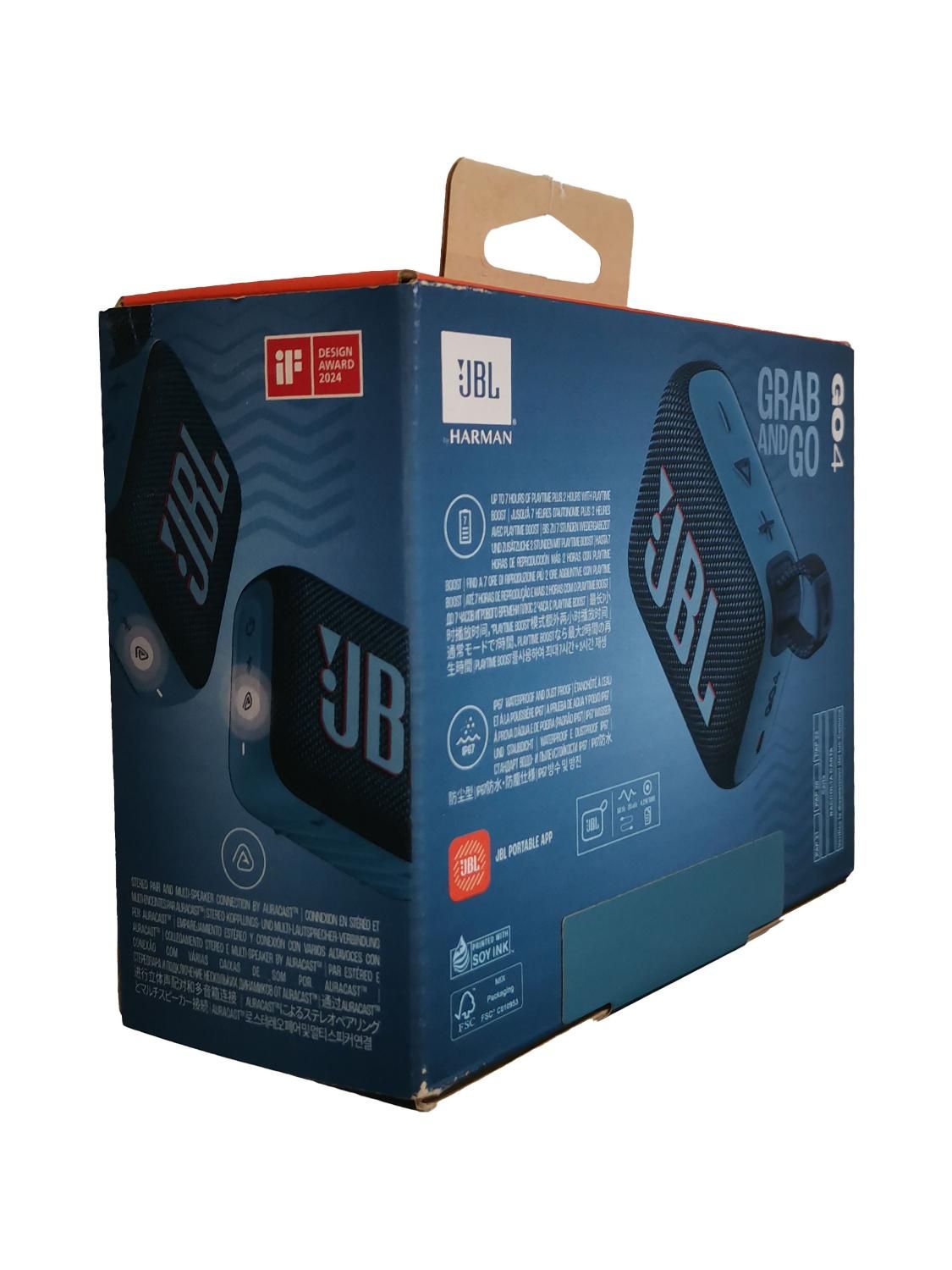 اسپیکر JBL Go4 آکبند رنگ آبی|پخش‌کننده همراه|شیراز, تلخ داش‎|دیوار