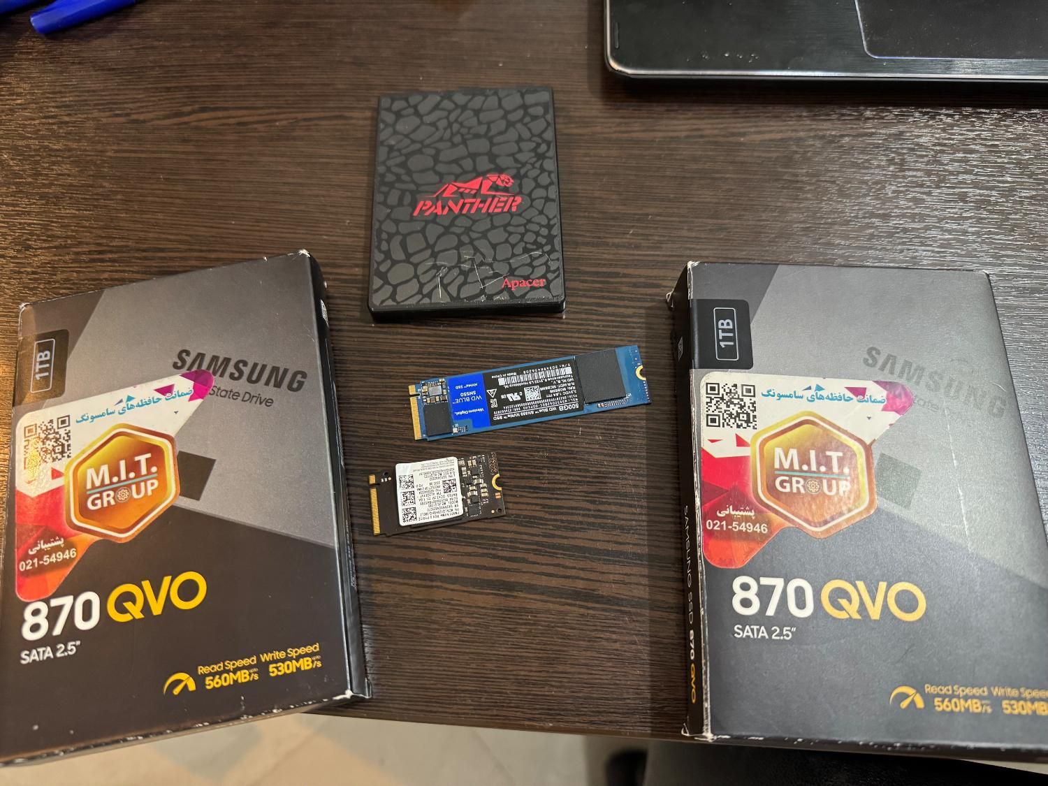 ssd m2 samsung wd 128 1tb چند عدد اس اس دی موجود|قطعات و لوازم جانبی رایانه|تهران, دهکده المپیک|دیوار