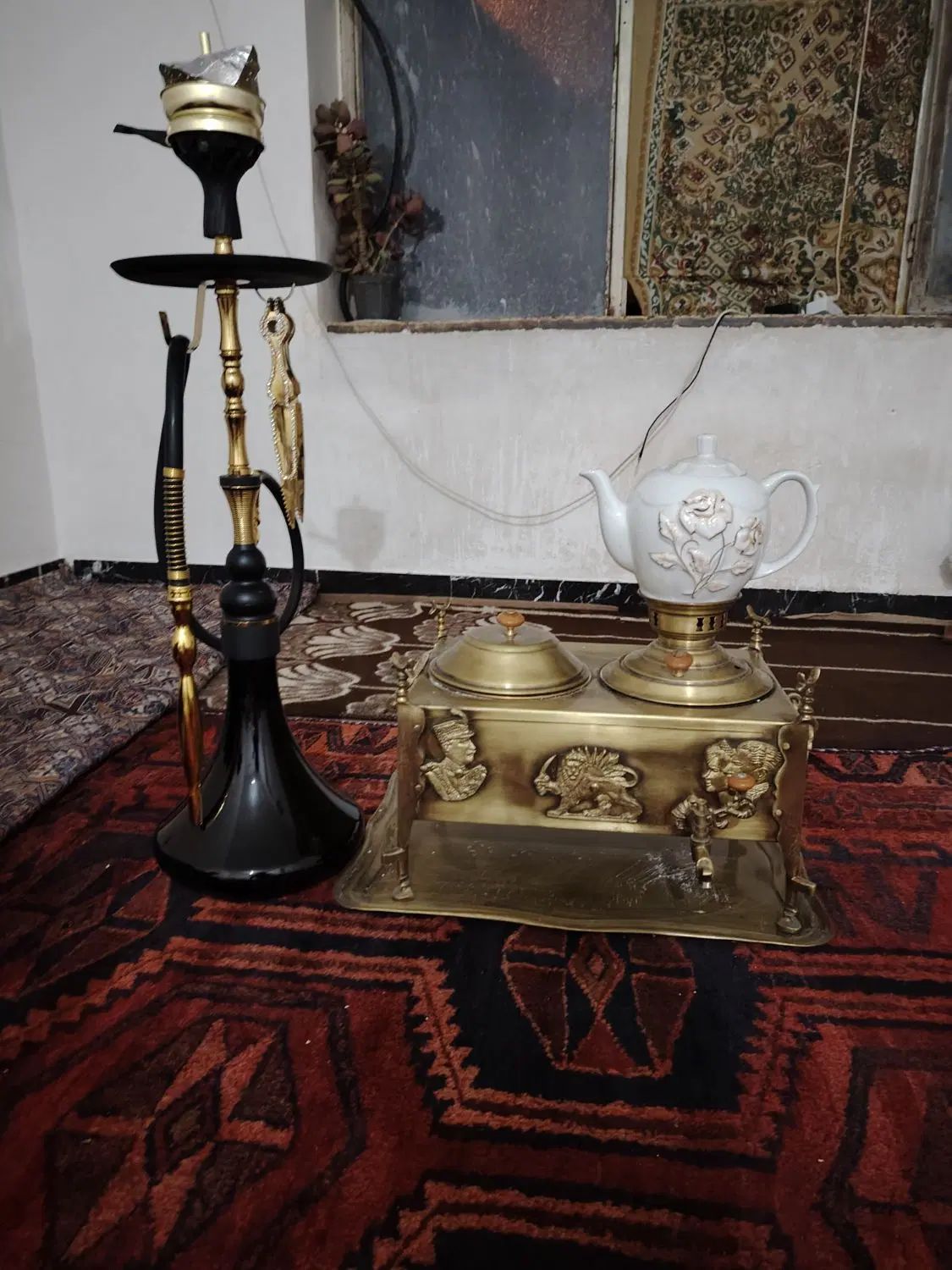 قلیان اماراتی  و نو|صنایع دستی و سایر لوازم تزئینی|اصفهان, جلفا|دیوار