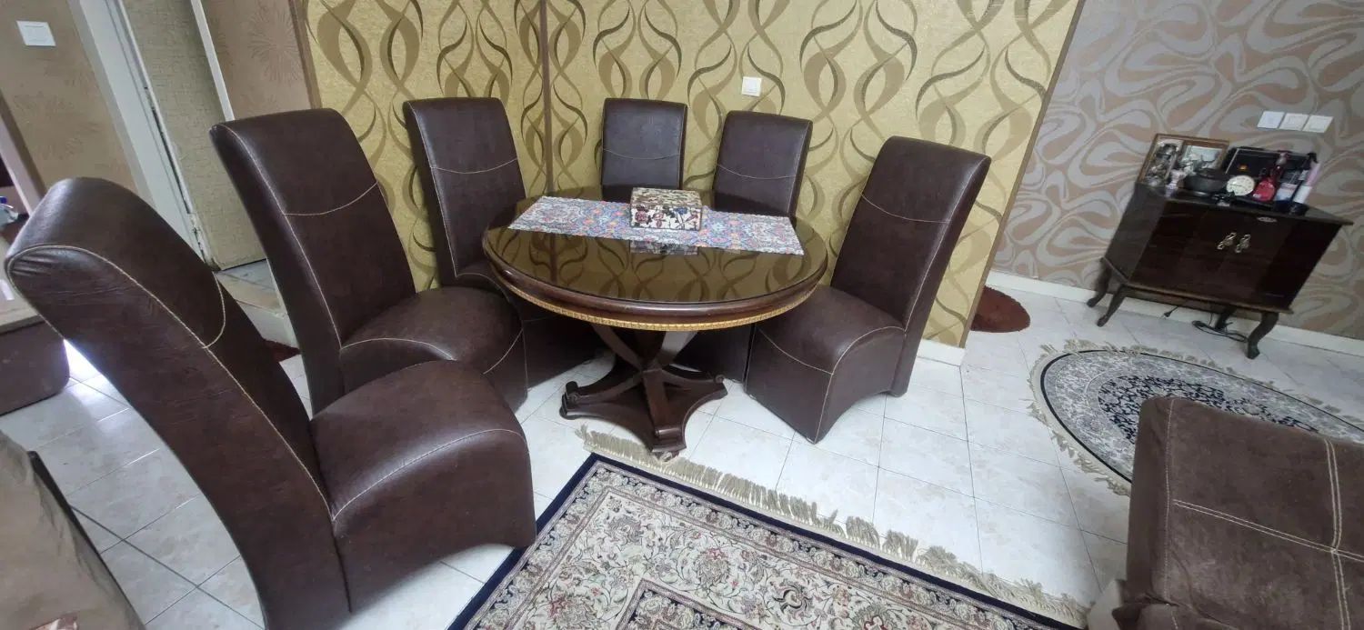 میز نهارخوری|میز و صندلی غذاخوری|کرج, شاهین‌ویلا|دیوار