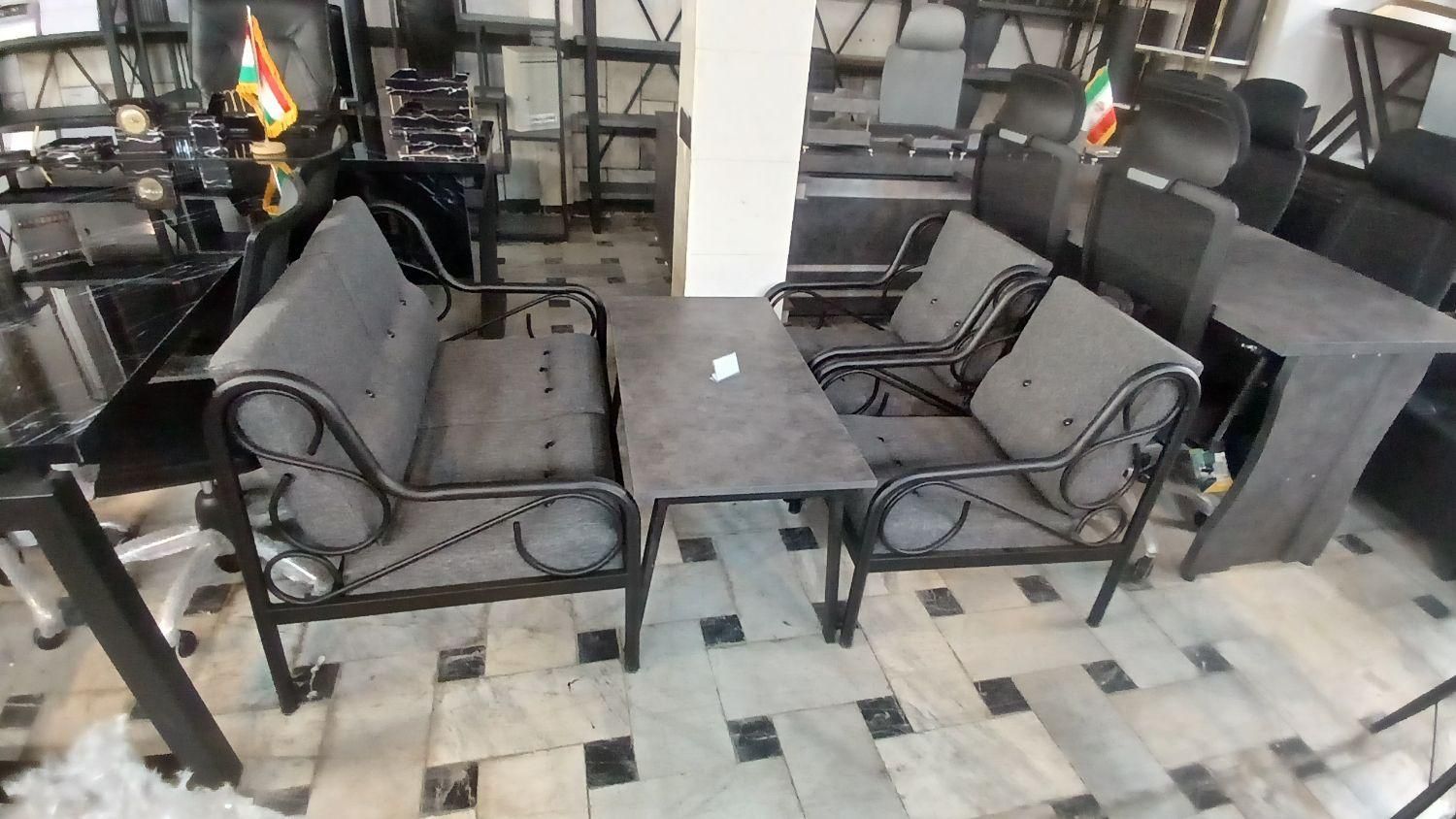 نیم ست اداری صندلی انتظار صندی گیم سنتر|دفتر کار|مشهد, عبادی|دیوار