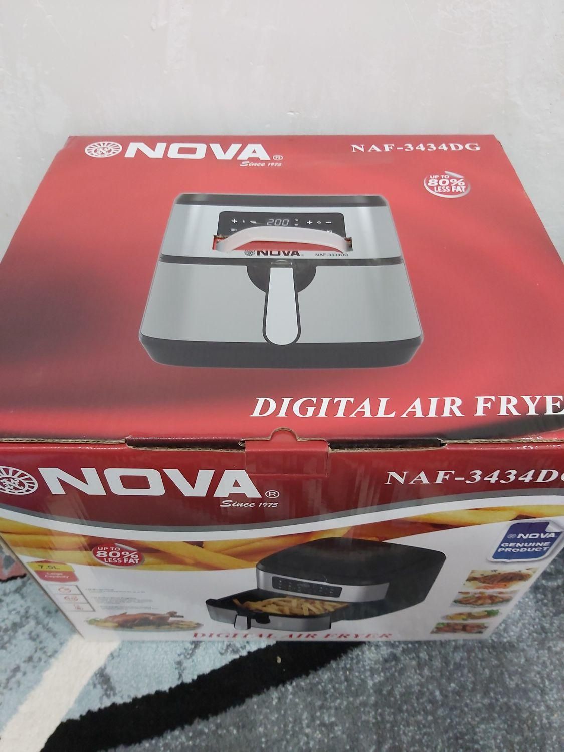 سرخکن نووا 3434 7.5 لیتری نو نو نو|اجاق گاز و لوازم برقی پختوپز|اهواز, پادادشهر|دیوار