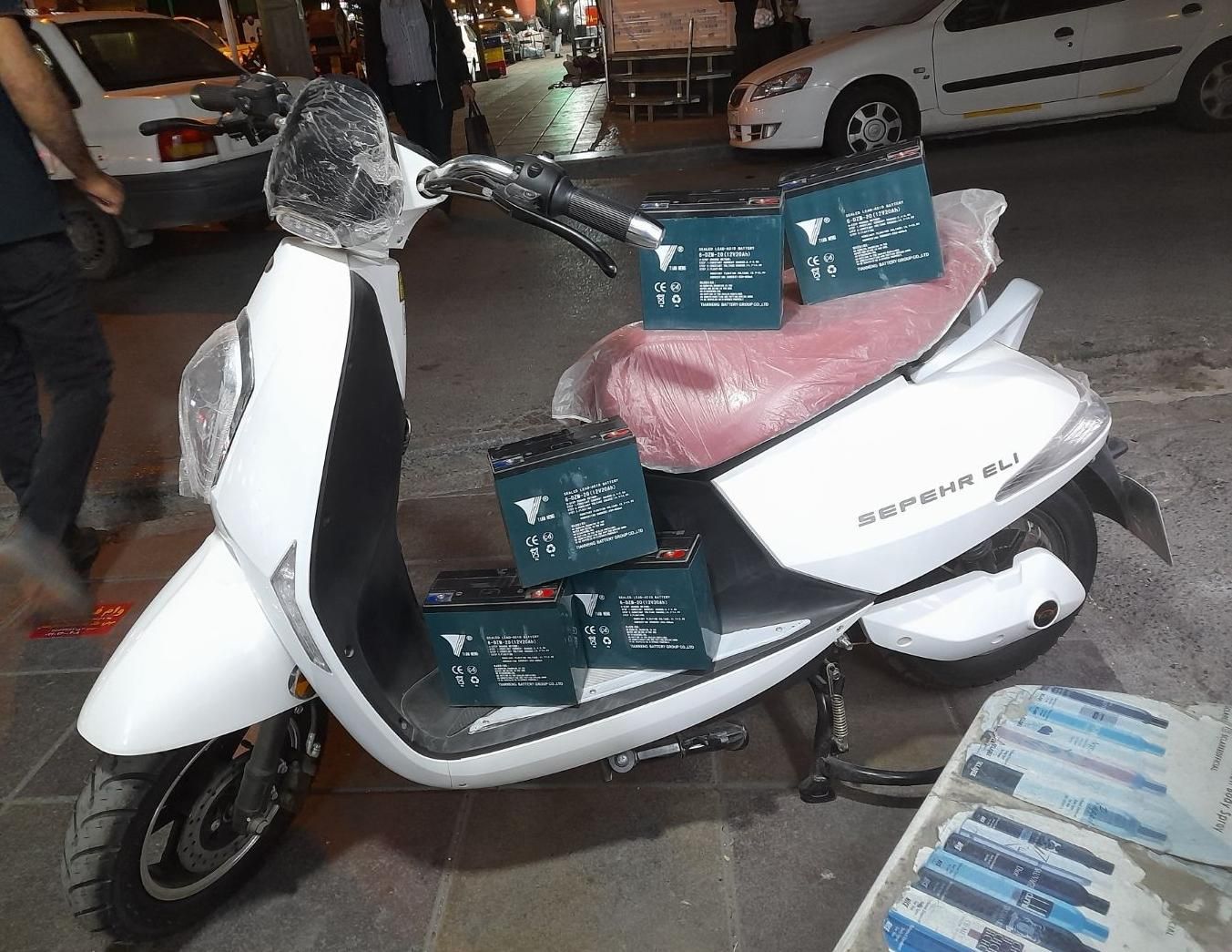 موتور برقی‌باتری موتور برقی‌و...|موتورسیکلت|کرج, برغان|دیوار