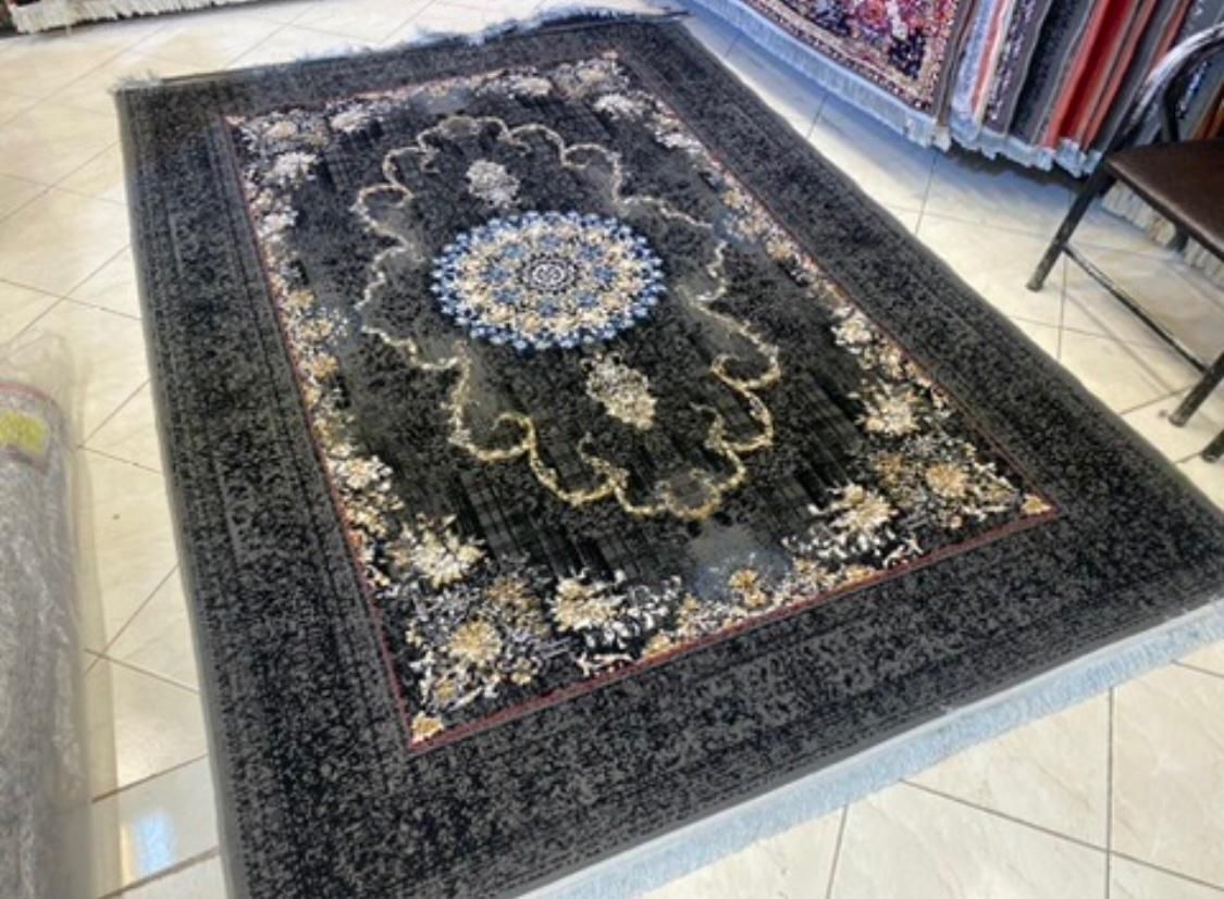 فرش ورساچه طوسی طلاکوب ۱۲ متری|فرش|بومهن, |دیوار