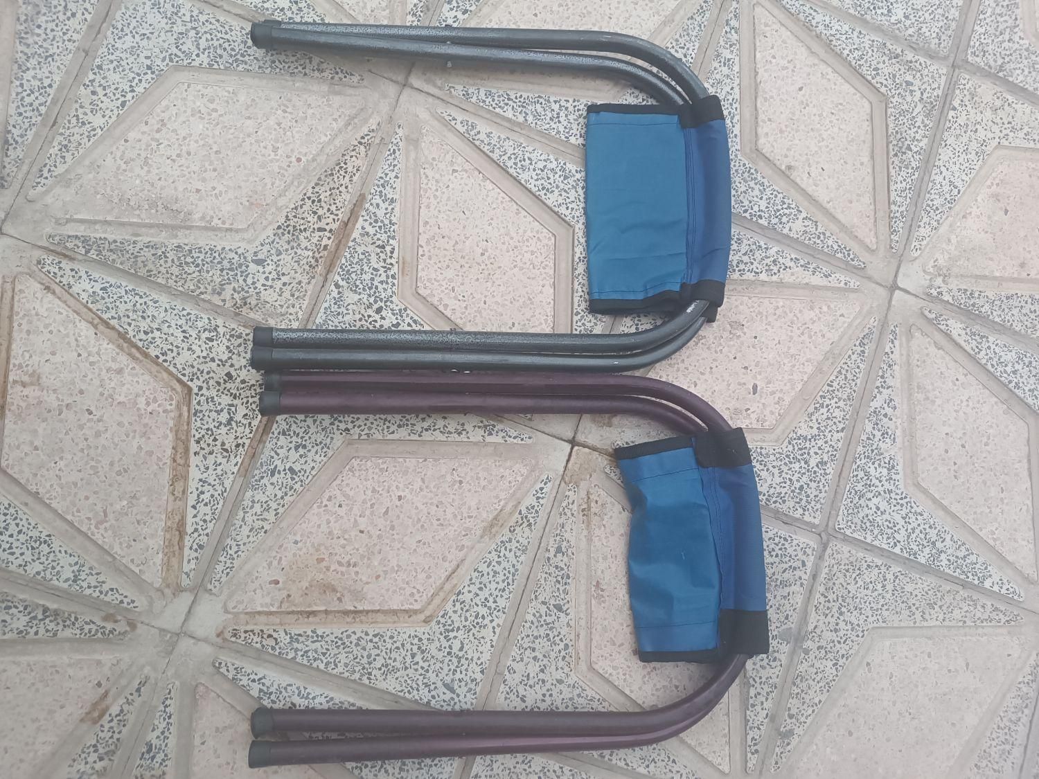 دو عدد صندلی تاشو مخصوص پارک پیکنیک|صندلی و نیمکت|پیر بکران, |دیوار