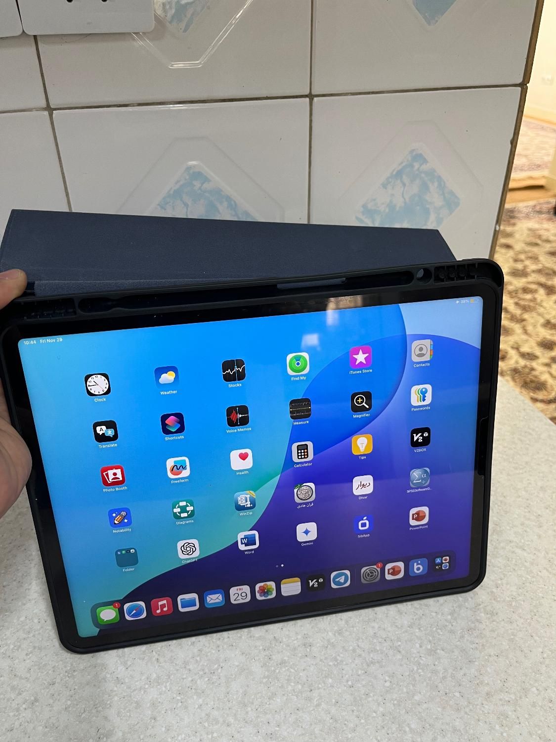 تبلت اپل iPad pro 6th 2022 Cellular 12.9 Inch|تبلت|تهران, تهران‌نو|دیوار