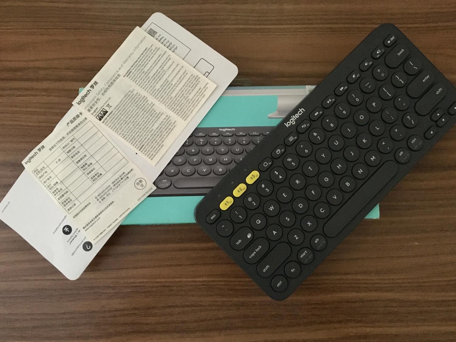 کیبورد بلوتوثی لاجیتک (Logitech K380)|قطعات و لوازم جانبی رایانه|بابل, |دیوار