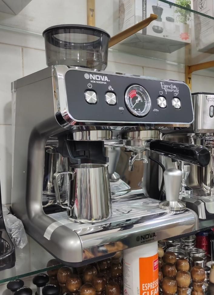 اسپرسو ساز نیمه صنعتی نوا 163 آسیاب دار|سماور، چای‌ساز، قهوه‌ساز|اهواز, طالقانی|دیوار