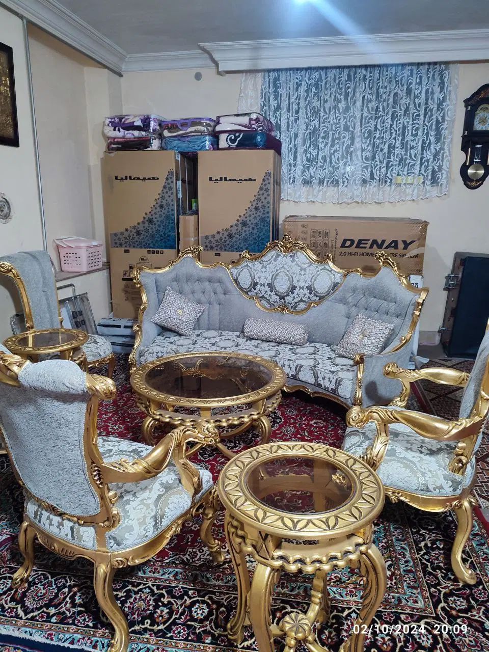 مبلمان سلطنتی|مبلمان خانگی و میز عسلی|مشهد, طلاب|دیوار