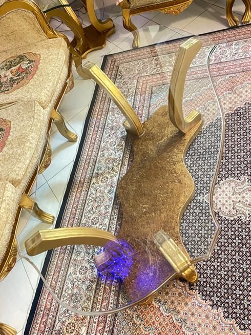 مبلمان استیل طرح کتیبه ای با نهارخوری۸ نفره|مبلمان خانگی و میز عسلی|فردیس, |دیوار