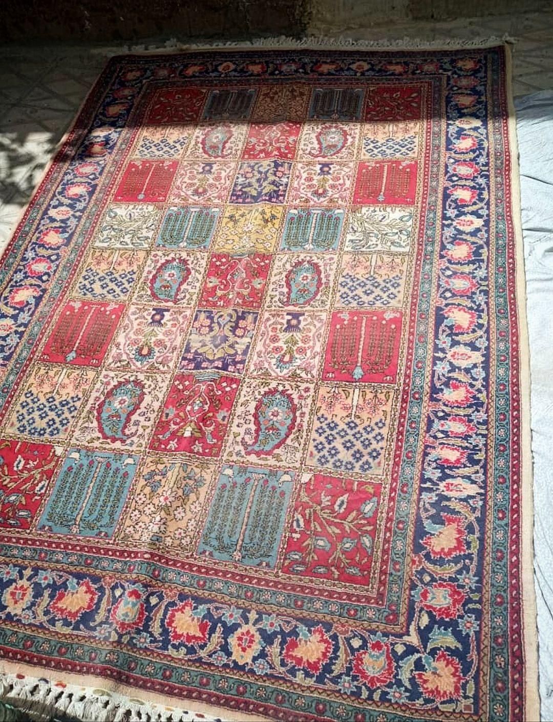 قالیچه دستبافت سنگسری|فرش|مهدی شهر, |دیوار