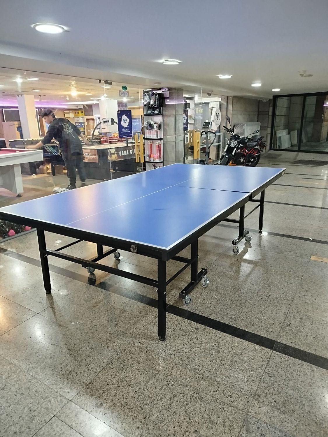 تولیدوفروش میز پینگ‌پنگ یا تنیس روی میز 8چرخ 16میل|ورزش‌های توپی|تبریز, |دیوار