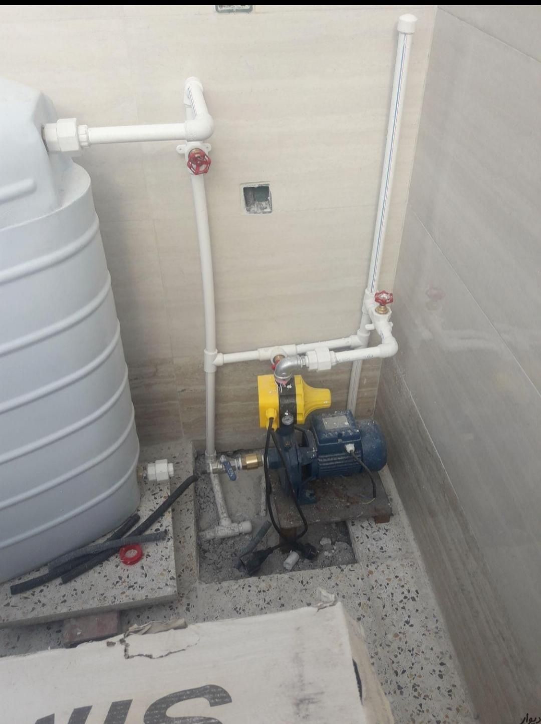 لوله کشی آب و فاضلاب ساختمان و چاه باز کن|خدمات پیشه و مهارت|سیرجان, |دیوار