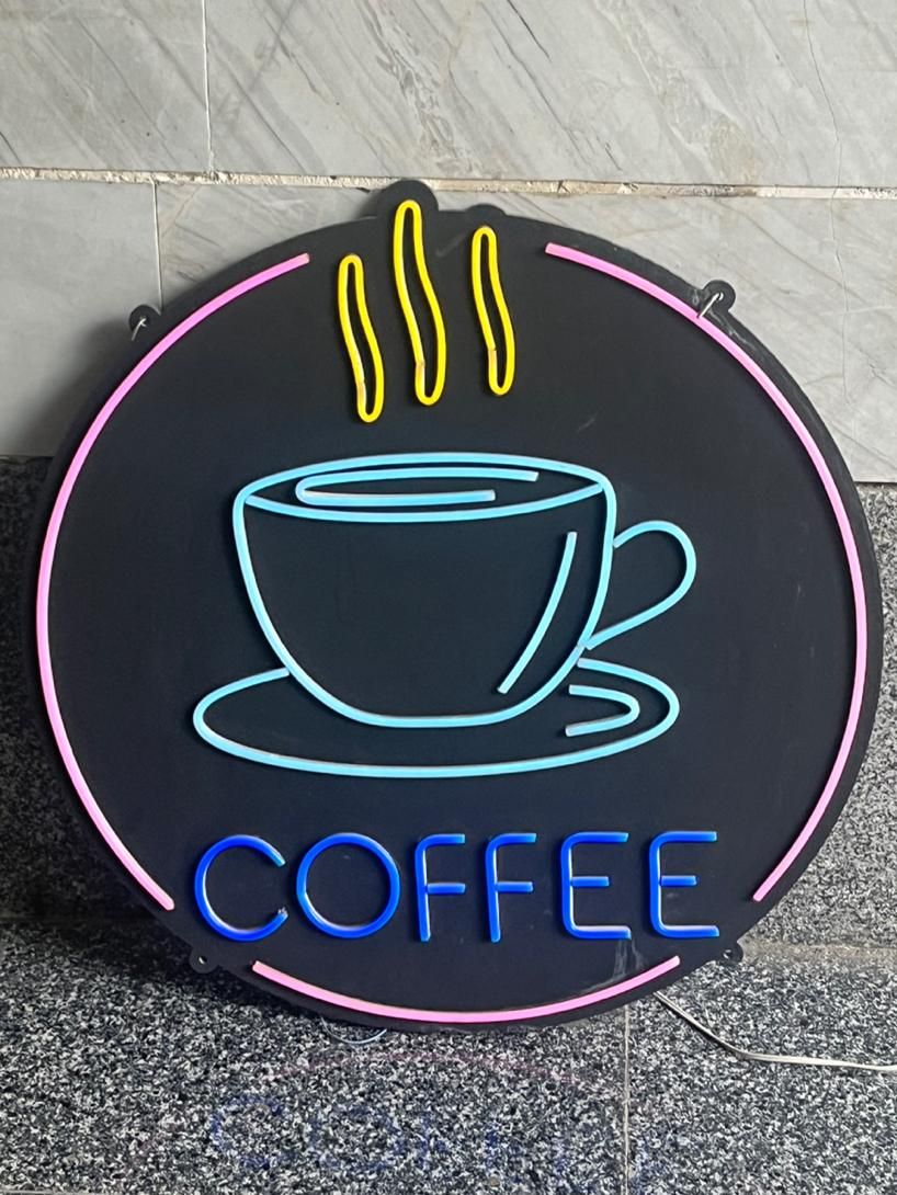تابلو نئون  Coffe|تابلو، نقاشی، عکس|تهران, خانی‌آباد|دیوار