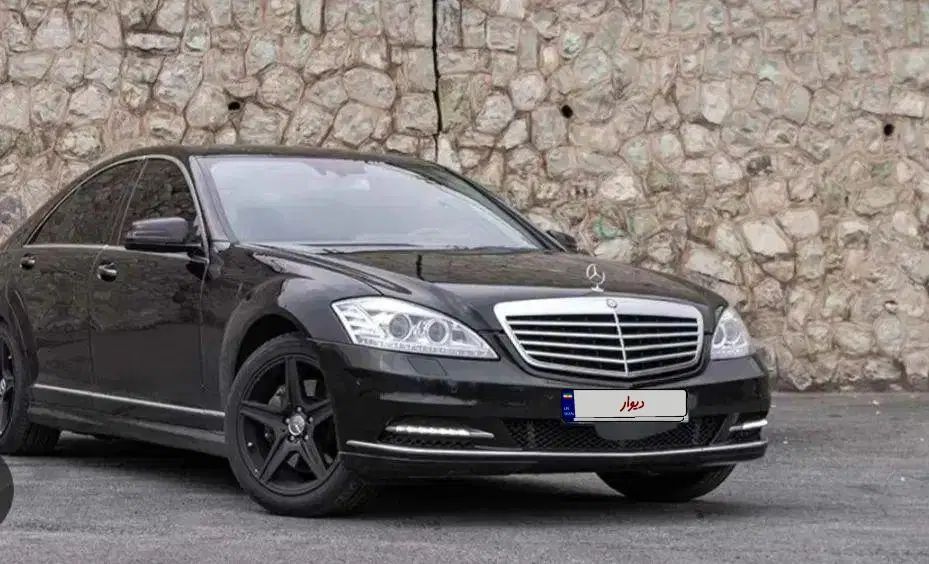 بنز مشکی S350 لانگ فیس شده|خودرو سواری و وانت|تهران, آبشار تهران (دریاچه)|دیوار