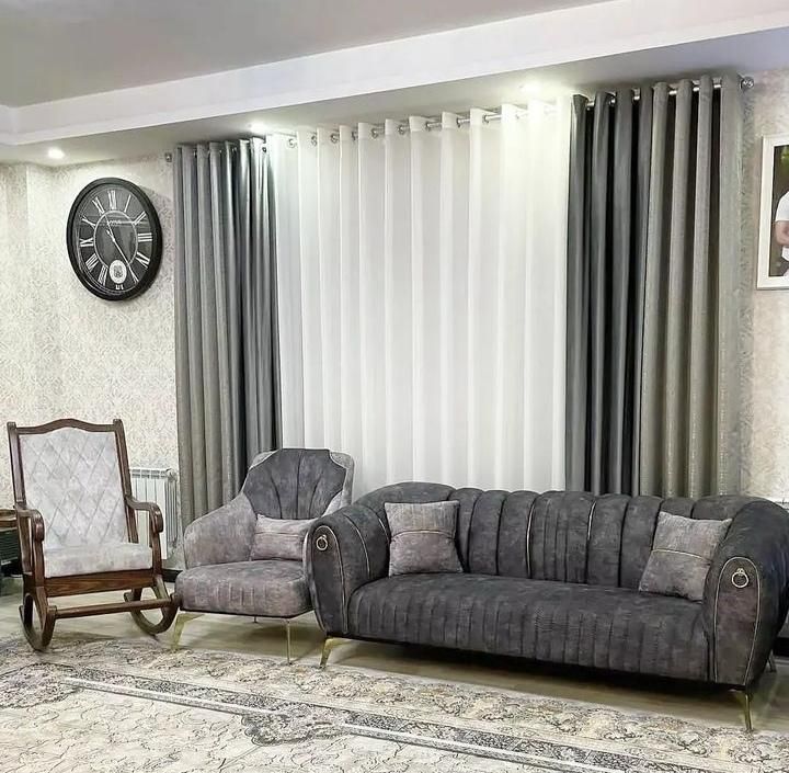 فروش آنلاین پرده های پانچی و ساده و کلاسیک|پرده، رانر، رومیزی|کرمان, |دیوار