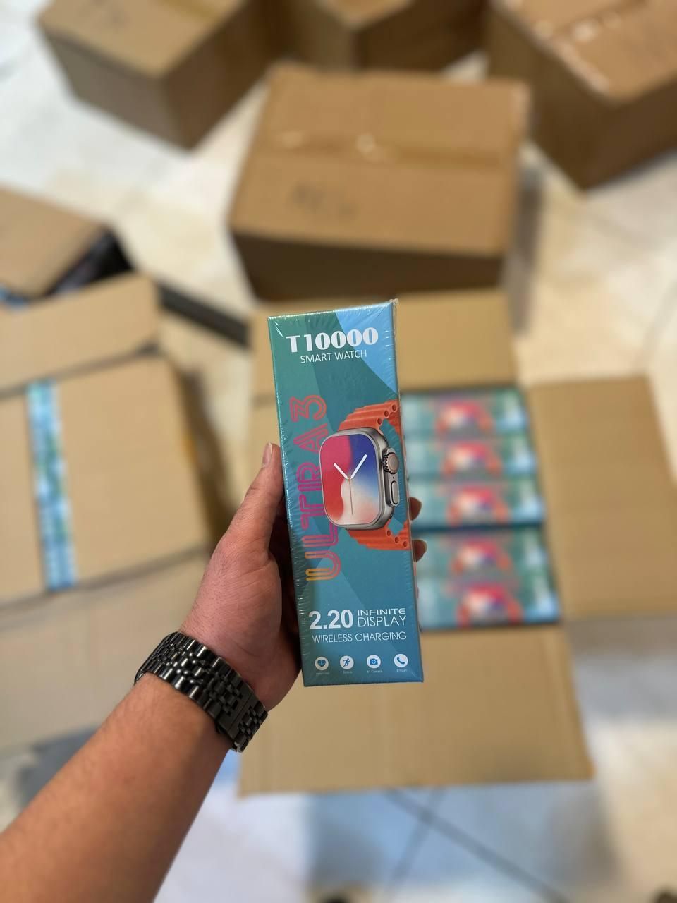 ساعت هوشمند T10000 ultra 3 فروش فقط عمده|لوازم جانبی موبایل و تبلت|تهران, خواجه نظام الملک|دیوار
