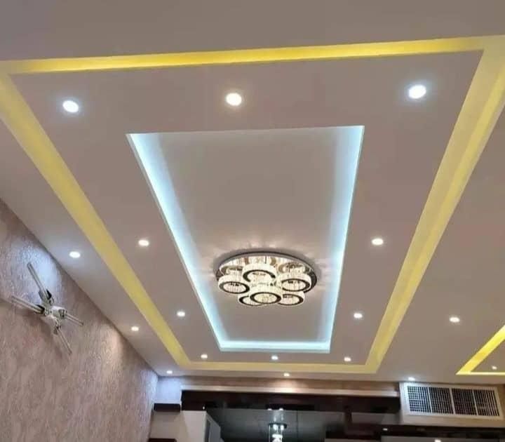 صفرتاصد دکوراسیون+کناف*نقاشی*برق *با چک|خدمات پیشه و مهارت|اسلام‌شهر, شهرک الهیه|دیوار