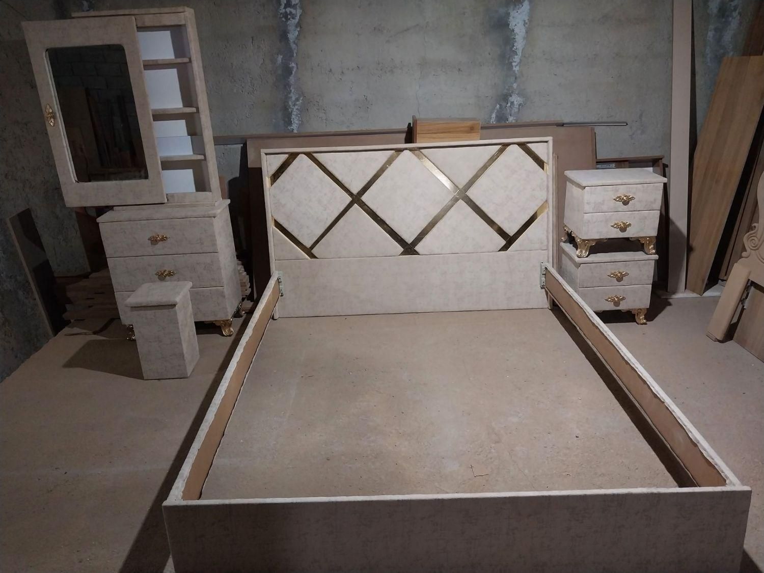 سرویس خواب ست کامل ۷ کشو زرین کوب انواع رنگ|تخت و سرویس خواب|تبریز, |دیوار