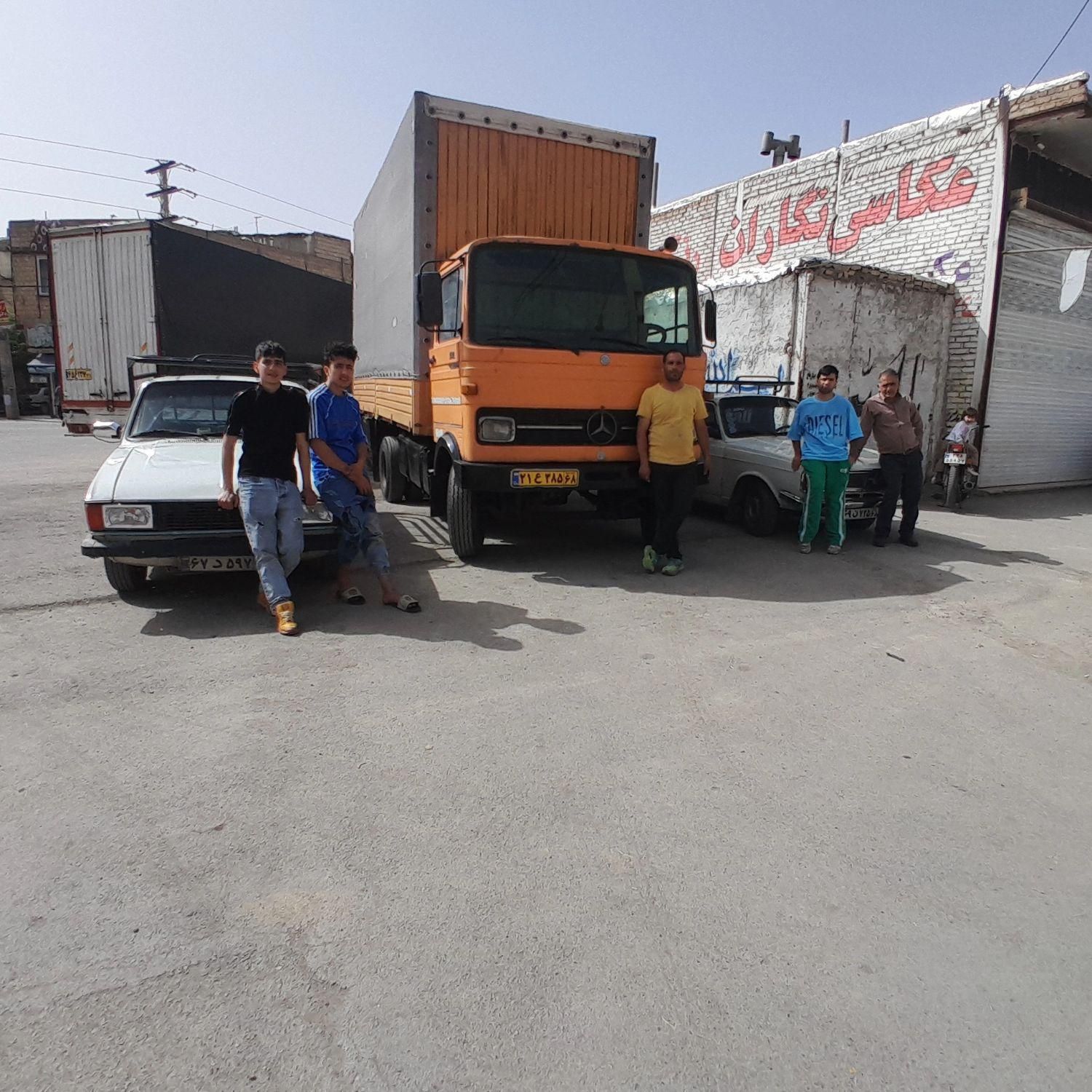 اتوبارابریشم کیانمهر خاور6 متری وانت کفی مبلی|خدمات حمل و نقل|چهارباغ, |دیوار