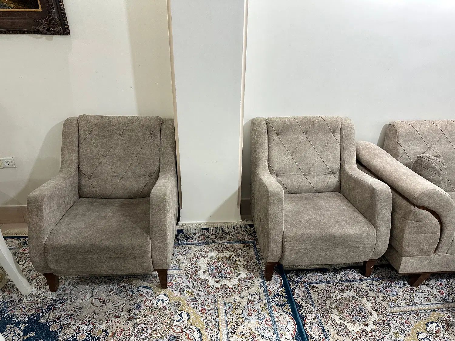 مبل راحتی ۷ نفره|مبلمان خانگی و میز عسلی|تهران, سجاد|دیوار