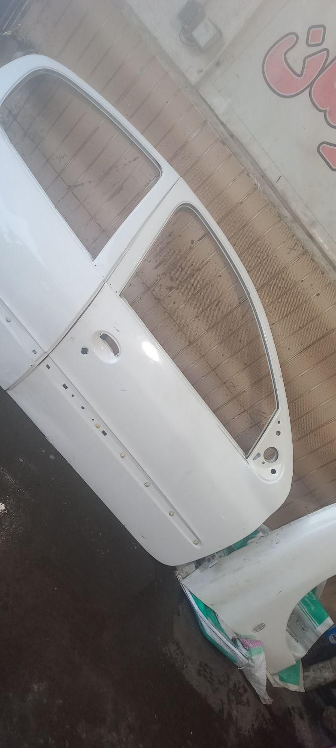 درب جلو وعقب 207 و206سمت شاگرد بی رنگ|قطعات یدکی و لوازم جانبی|گرگان, |دیوار