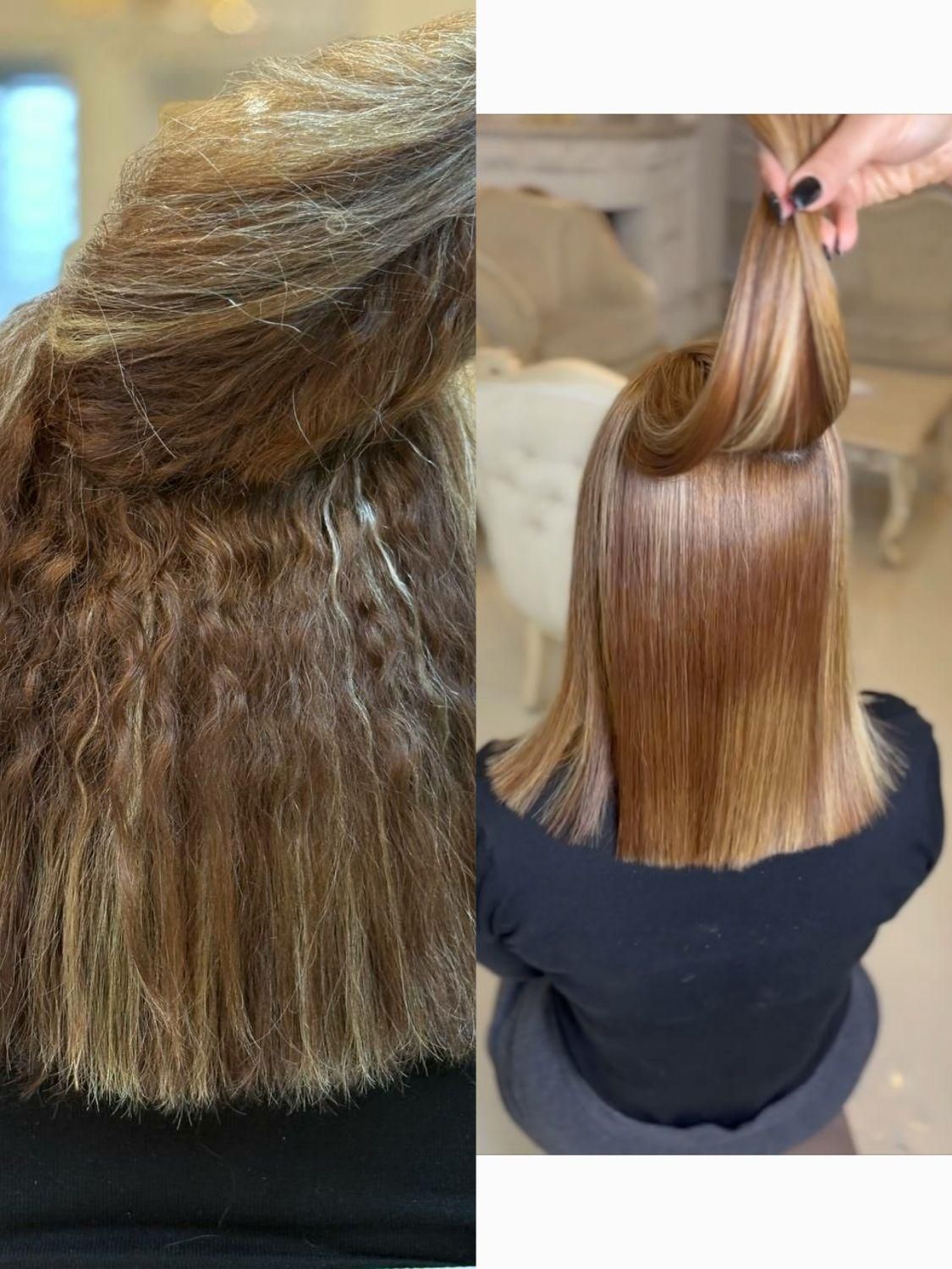 کراتین وپروتیین مو|خدمات آرایشگری و زیبایی|فولادشهر, C3|دیوار