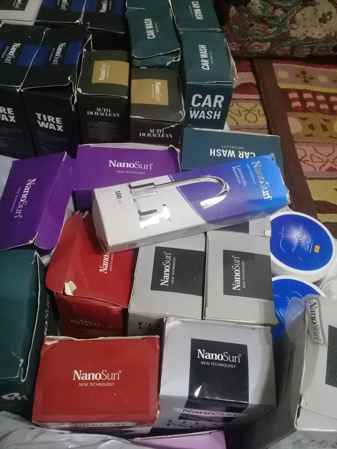 مقداری محصولات شوینده نانوسان زیرقیمت|قطعات یدکی و لوازم جانبی|تهران, شهرک فردوس (حسینی)|دیوار