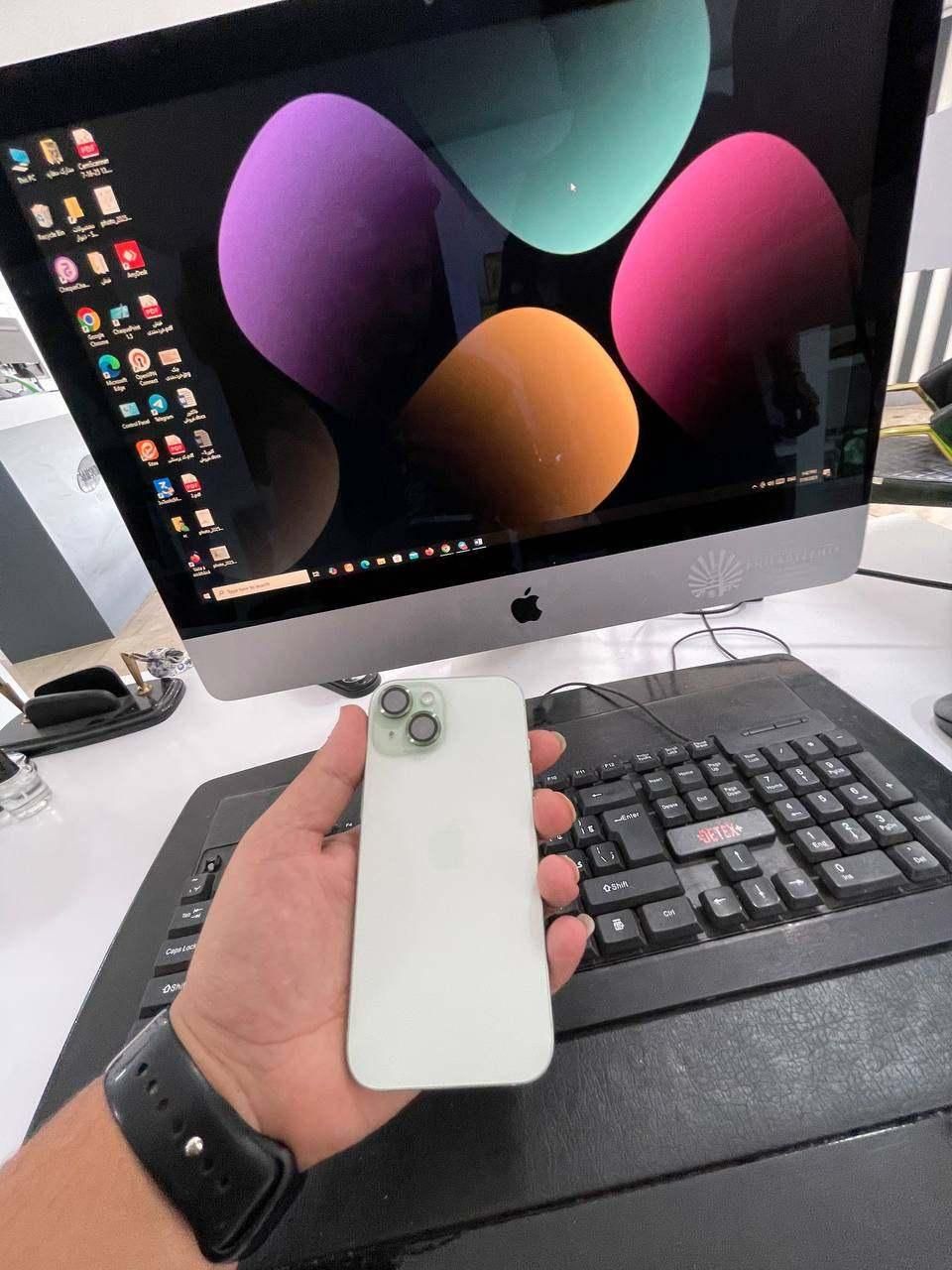 iphone 15 128 ch از دم قسط و نقدی|موبایل|کرج, عظیمیه|دیوار