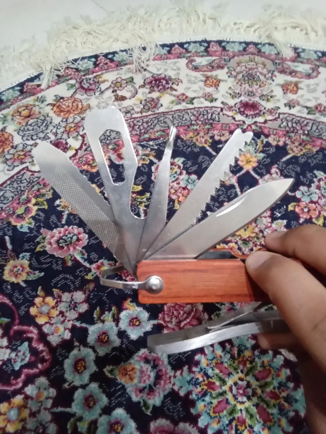 چاقوی مسافرتی ۱۰ کاره مناسب برای جنگل و کمپ|کوهنوردی و کمپینگ|تهران, تهرانسر مرکزی|دیوار