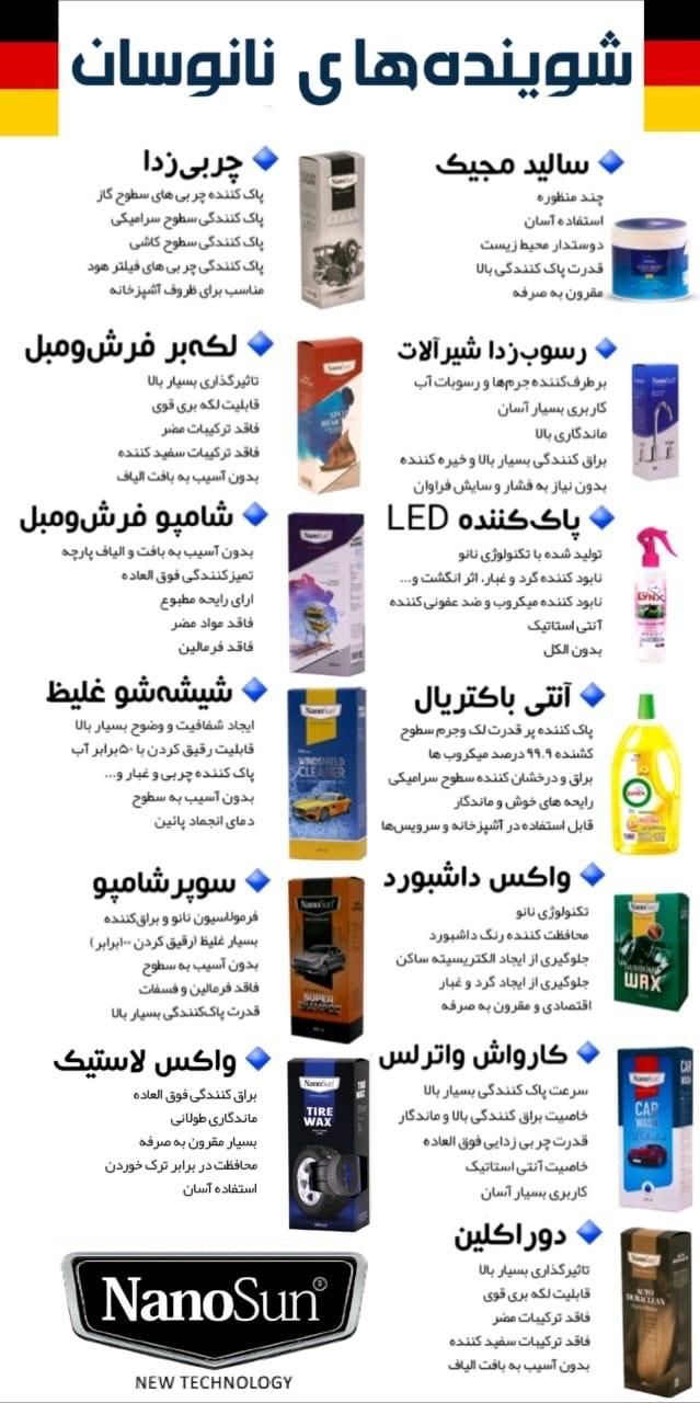 شوینده های نانو برای منزل و خودرو|مواد شوینده و دستمال کاغذی|بوشهر, |دیوار